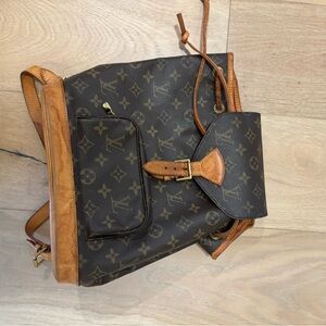 Louis Vuitton Brown Monogram Backpack